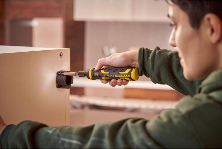 Productafbeelding Stanley FATMAX 4V Power-Assist bitschroevendraaier (Kruisvormig PZ, Gleuf)