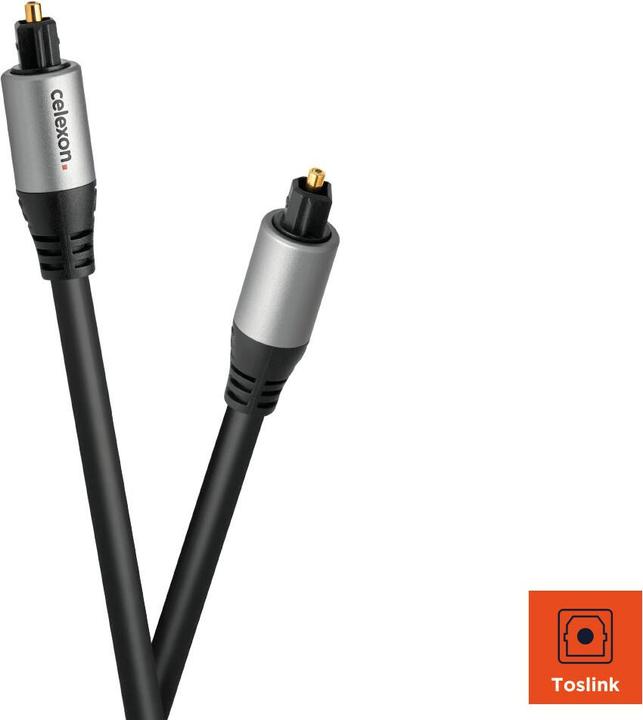 Actual product image Celexon Toslink Optical Audio Cable 3.0m - Professional Line (3 m, TOSLINK)