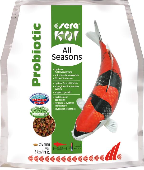 Produktbild Sera Spezialfutter Koi All Seasons Probiotic 5 kg