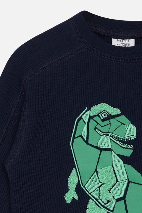 Immagine prodotto Hust and Claire Camicia Amund T-Rex a manica lunga (110)