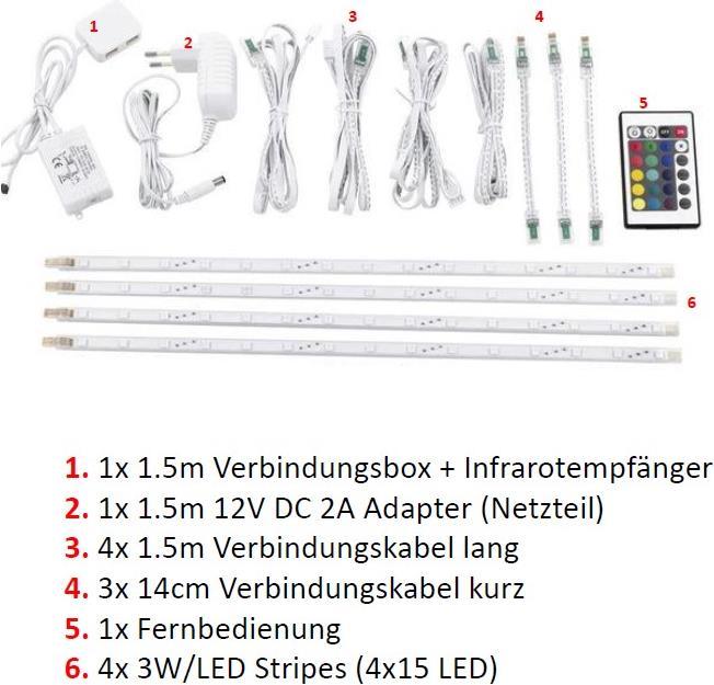 Immagine prodotto EGLO Sistema di strisce LED (RGB, 170 cm, Interno)
