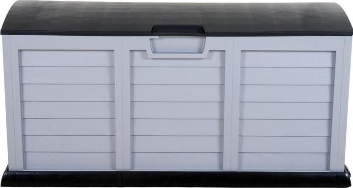 Produktbild Star Kissenbox Jumbo XXL, 61x140x69 cm, Gestell aus Kunststoff in schwarz, Flächen aus Kunststoff in s...