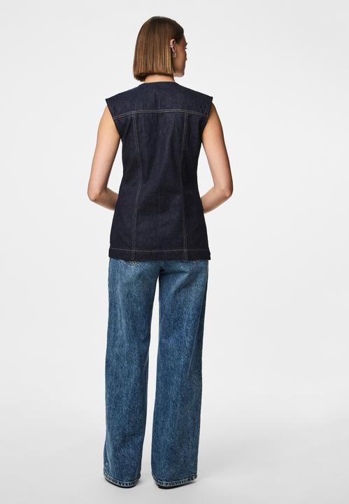 Actual product image Pieces PCNUA FITTED DENIM Weste (S)