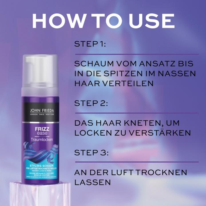 Actual product image John Frieda Frizz Ease (150 ml, Curling mousse)
