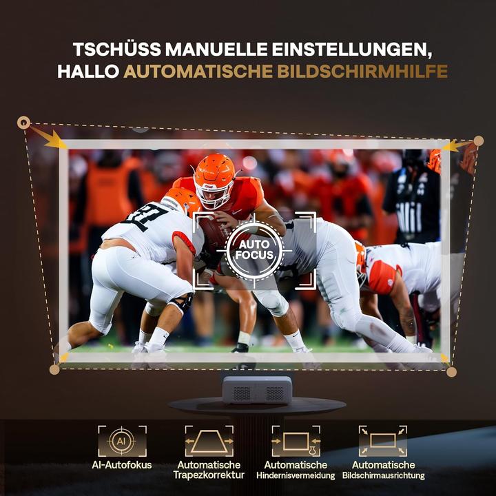 Produktbild Aurzen Eazze D1 Smart Beamer (200 lm)