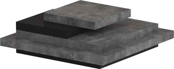 Gris béton, Noir