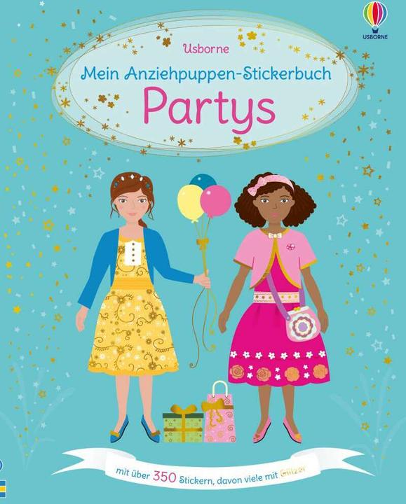 Actual product image My Dress-up Dolls Sticker Book: Parties