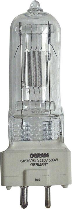 Osram Studiolampe (500 W, GY9.5)