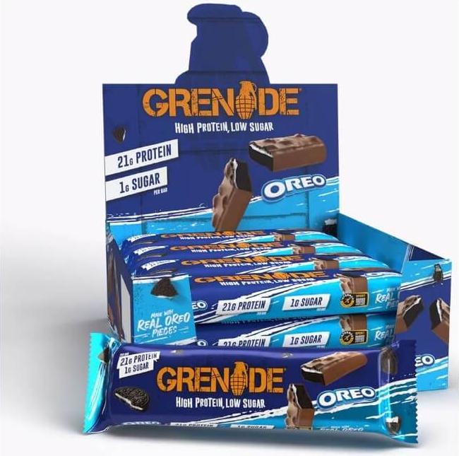 Actual product image Grenade High-Protein Oreo (Chocolate, 12 pcs., 830 g)
