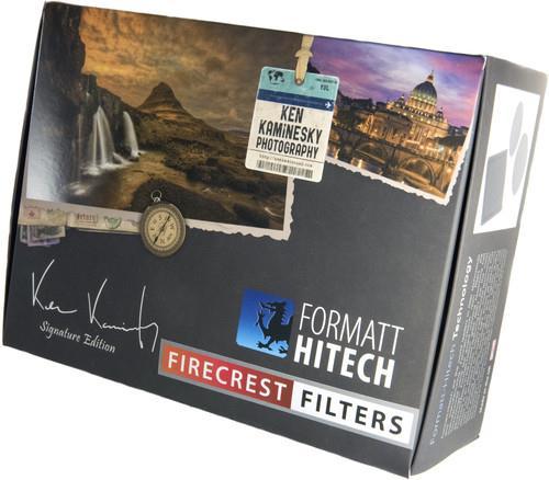 Produktbild Formatt Hitech Firecrest Ultra Ken Kaminesky Signature Edition 100 mm Master Kit + Firecrest 100 mm Holder Kit (ND- / Graufilter, 100 mm)