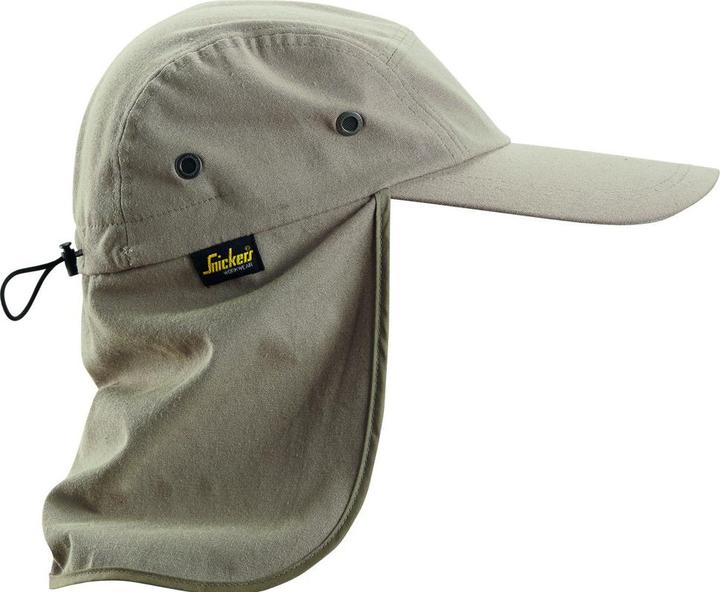 Actual product image Snickers Workwear Sonnenschutz-Kappe LW L/XL (S/M)