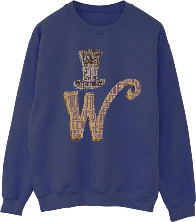 Willy Wonka & the Chocolate Factory W Logo Hat Sweatshirt (5XL)
