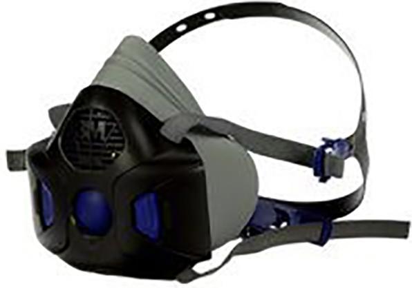 Image du produit 3M Secure Click Half Mask Reusable Respi (Pas de classe de protection officielle, 1 x)