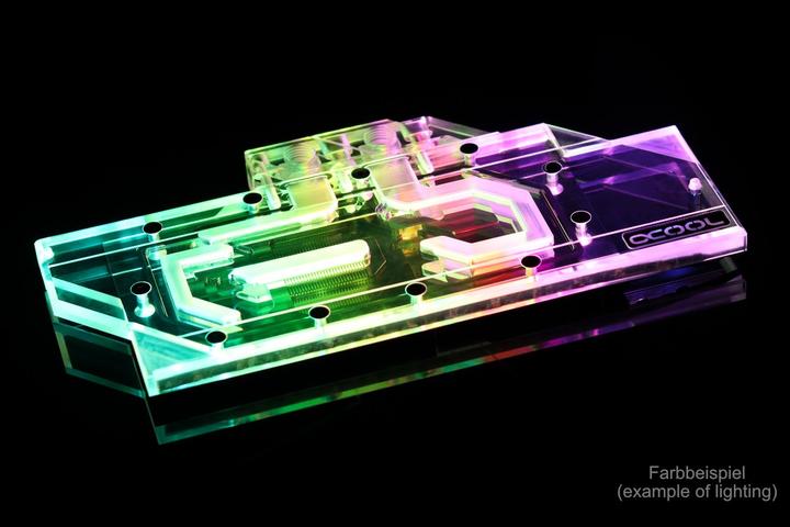 Produktbild Alphacool Eisblock Aurora Plexi GPX-N Nvidia Geforce RTX 2080/2080Ti FE