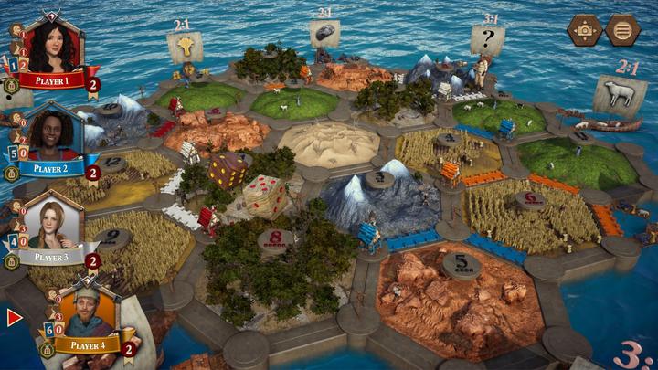 Immagine prodotto CATAN - Edizione per console (Codice in scatola) (Switch OLED, Switch Lite, Switch)