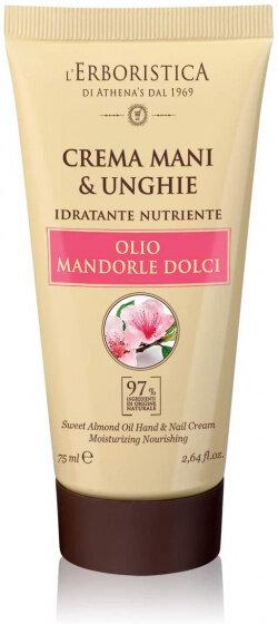 L'Erboristica di Athena's 1969 Hand Cream and Nail with Sweet Almond Oil 100g (75 ml)