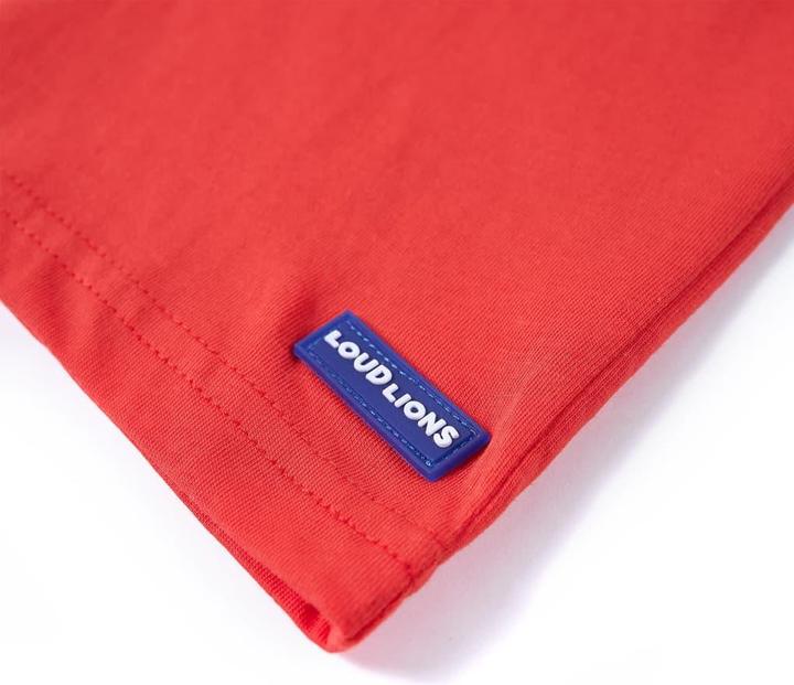Immagine prodotto VidaXL Maglietta da bambino rosso 140,Materiale: 100 % cotone,Colore (140)