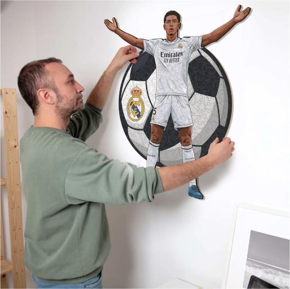 Produktbild Iconic Jude Bellingham - Real Madrid - Holz Puzzle Grösse M (270 Teile) (270 Teile)