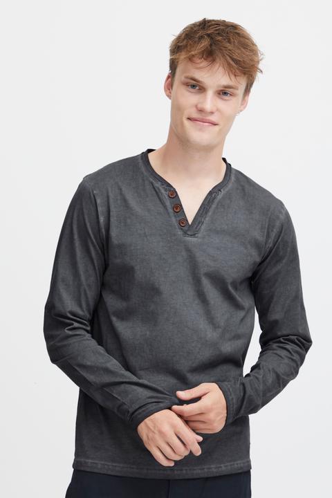 Immagine prodotto Solid Tinox - Maglie a manica lunga Con Collo A V da Uomo In Cotone 100% (M)