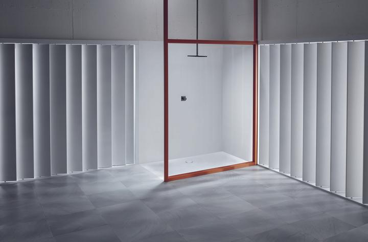 Actual product image Bette BetteFloor Side shower tray with glazePlus, 100x90cm