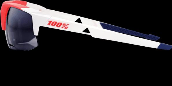 Actual product image 100% Speedcoupe Sports Glasses - Smoke Lense (Soft Tact Gamma Ray)