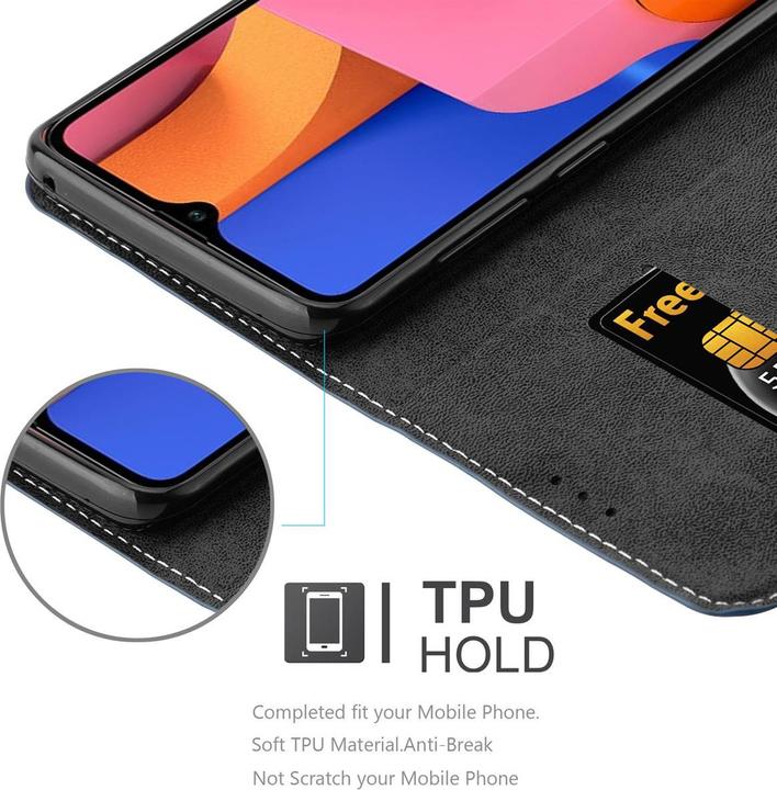 Productafbeelding Cadorabo X-Wallet hoes voor kunstleer pak (Samsung Galaxy A20)