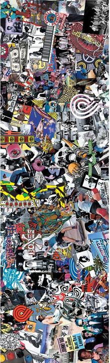Actual product image Collage 9" Griptape