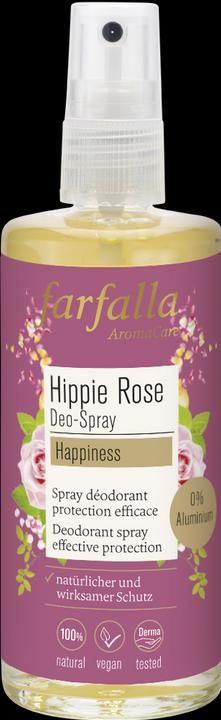 Actual product image Farfalla Deodorant spray Hippie rose spray (Spray, 100 ml)