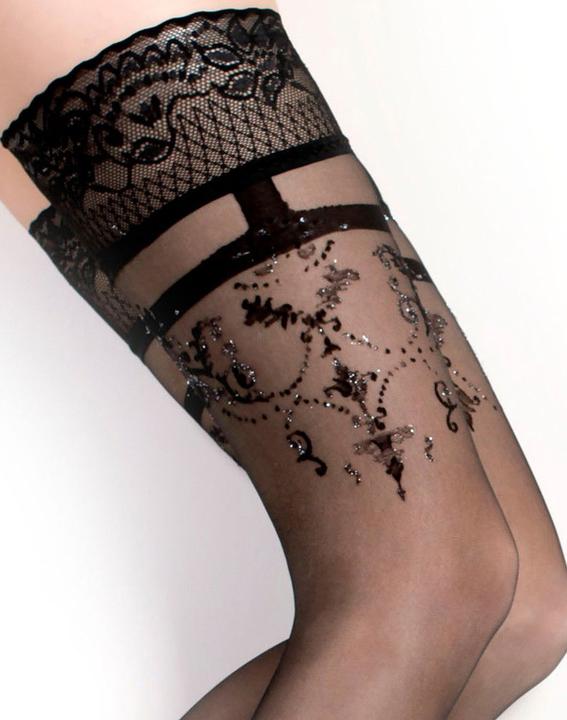 Produktbild Ballerina's Secret Fantasy Halterlose Strümpfe (S/M) (30 DEN, S/M)