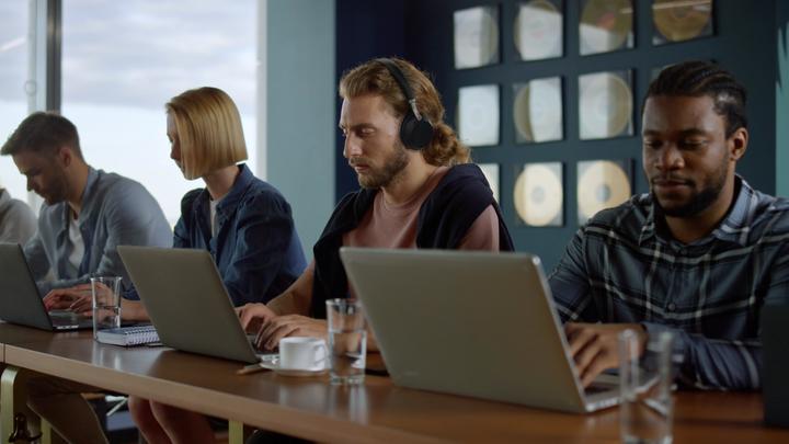 Image du produit Yealink BH72 Teams, Wireless, 20 - 20000 Hz, Ufficio, 189 g, Auricolare, Nero (Sans fil, USB-C)