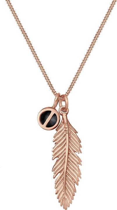 Produktbild Elli Boho, Feder (925er Sterling Silber, Glaskristall)