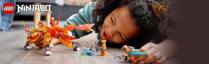 Actual product image LEGO Kai's Fire Dragon EVO (71762, LEGO Ninjago)