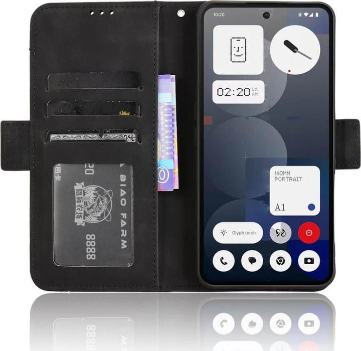 Actual product image Cover-Discount Nothing Phone (3a) Pro - Etui viele Kartenfächer (Nothing Phone (3a) Pro)