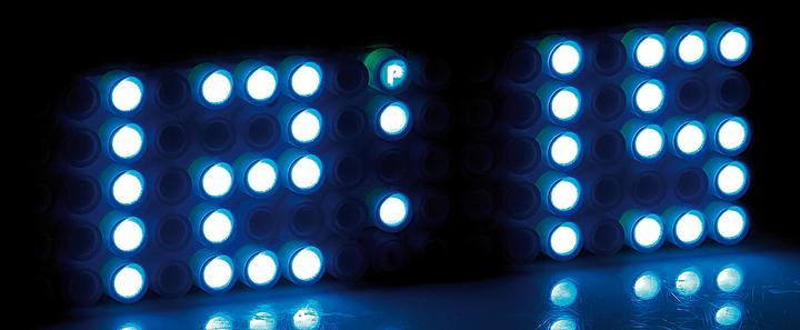 Produktbild Infactory LED-Designer-Wecker "Blue 24"