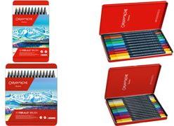 Immagine prodotto Caran d'Ache Fibralo Brush Metallschachtel (Multicolore, 15 x)
