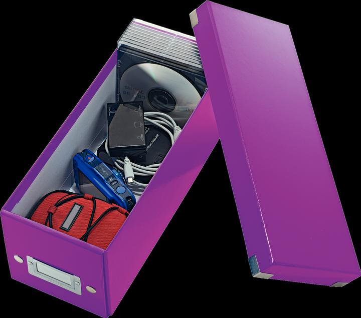 Image du produit Leitz Boîte de stockage de CD WOW Click & Store (Spécial)