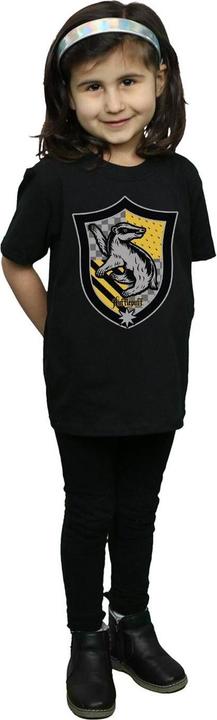 Produktbild Hufflepuff Crest Flat TShirt Mädchen (140, 146)