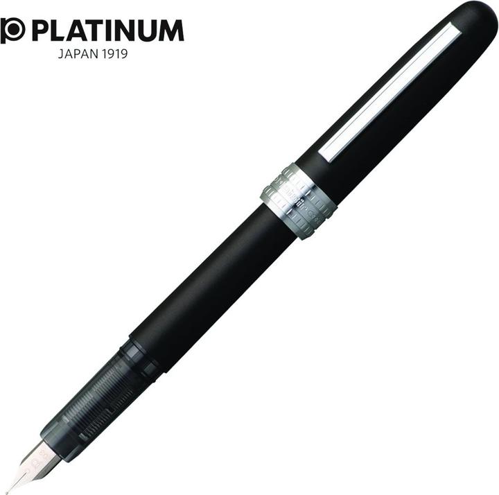 Platinum Plaisir Black Eternal Feather, Black (Mat Black, 1 x)