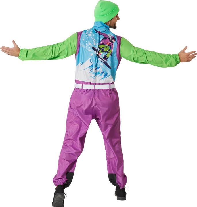 Image du produit tectake Costume rétro pour homme des années 80,90 combinaison de ski (L)