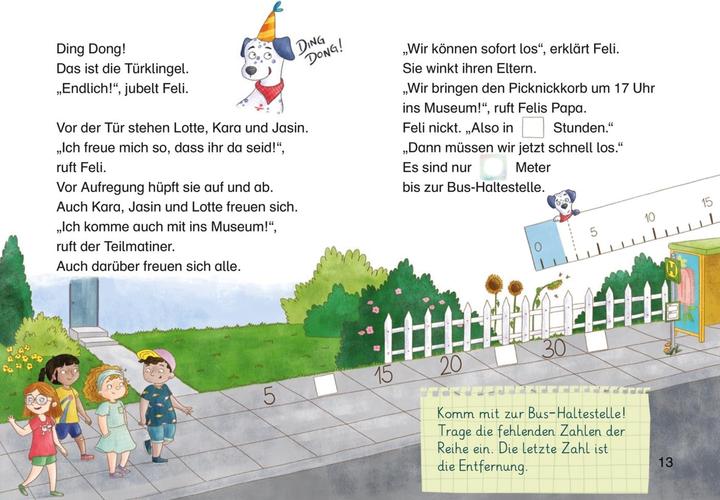 Produktbild Die Mathematierchen. Teilmatiner auf Dino-Jagd (Deutsch, Sandy Thissen, Jule Ambach, 2023)