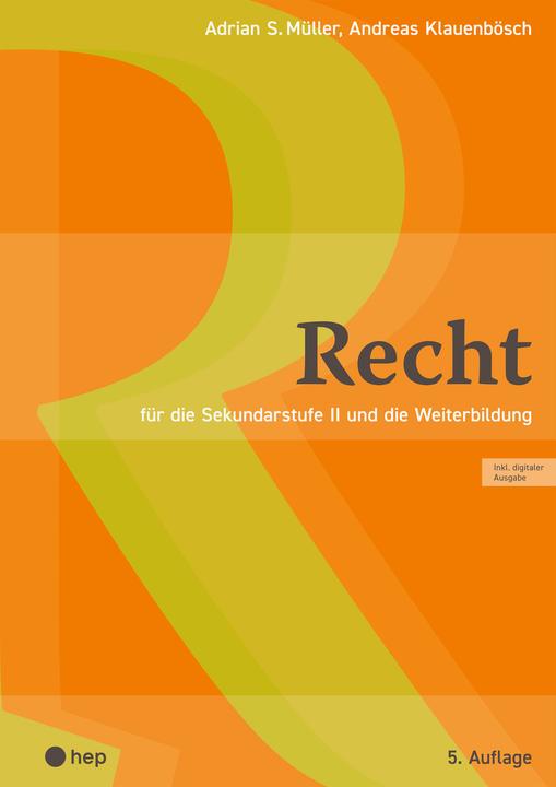Produktbild Recht (Print inkl. digitaler Ausgabe, Neuauflage 2025) (Deutsch, Andreas Klauenbösch, Adrian S. Müller, 2025)