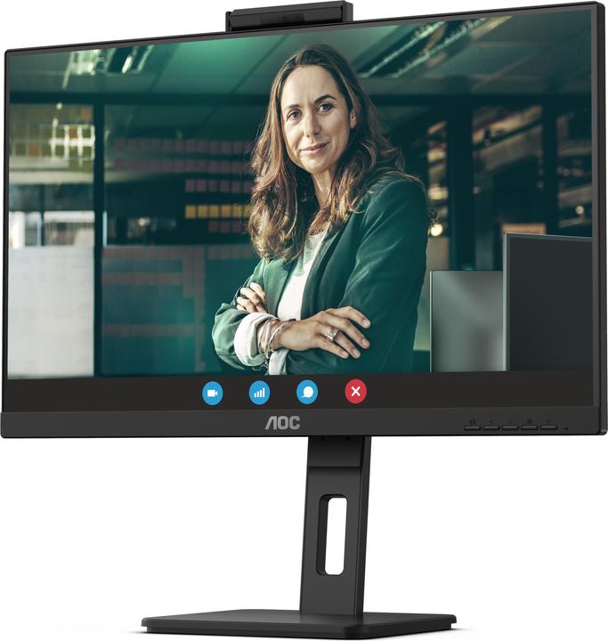 Actual product image AOC 24P3CW 60.45cm 23.8inch IPS TFT 1920x1080 HDMI DP USB Black (1920 x 1080 pixels, 23.80")