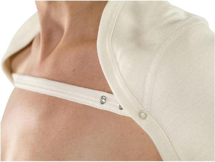 Eusana Schulterwaerer doppelt gestrickt it Traegerband ivoire (One Size)