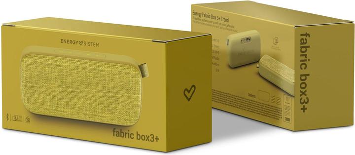 Produktbild Energy Sistem Box 3+ Tragbarer Stereo-Lautsprecher Blau 6 W (9 h, Akkubetrieb, Stromversorgung über USB)