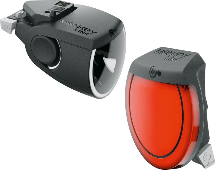Produktbild Monkey Link Lichtset Skyelight Front Connect 60 Lux + Rear Connect