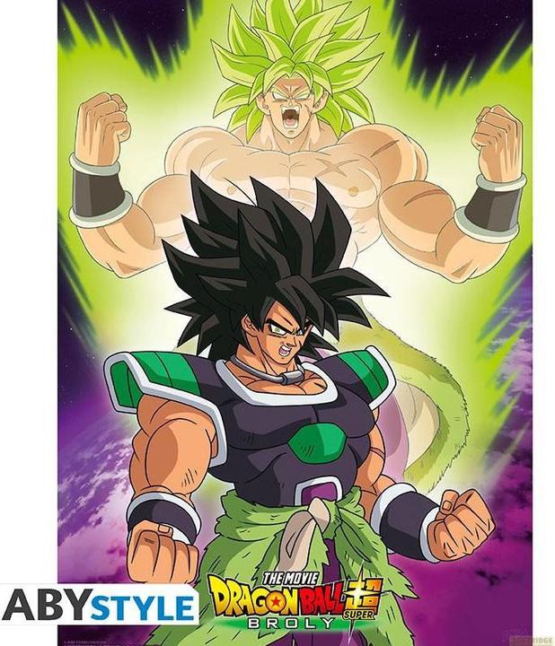 Produktbild ABYstyle DRAGON BALL BROLY - Set 2 Chibi Posters - Broly 52x38 x4