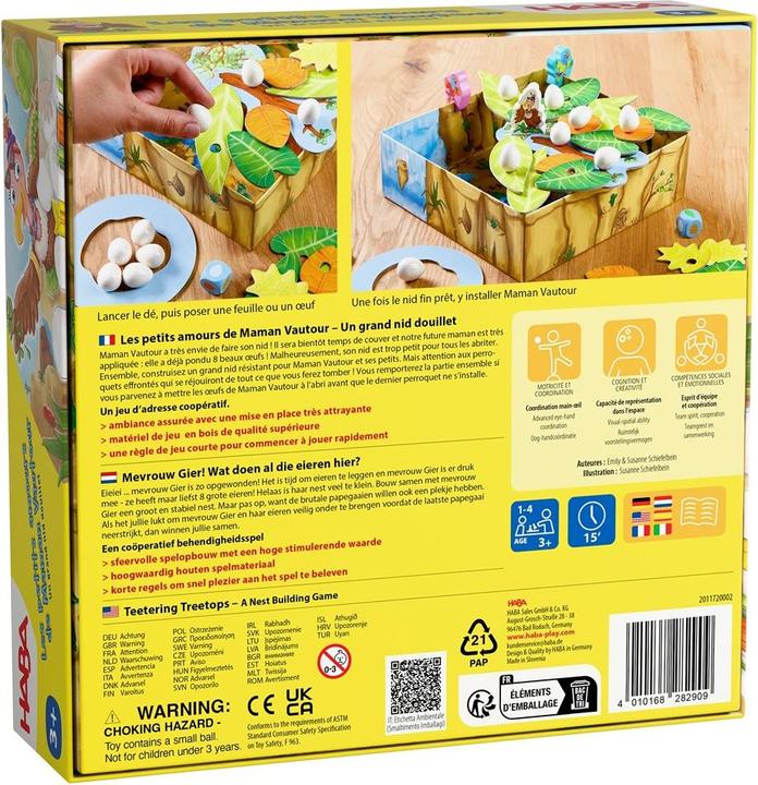 Produktbild Haba Les petits amours de Maman Vautour (Französisch)