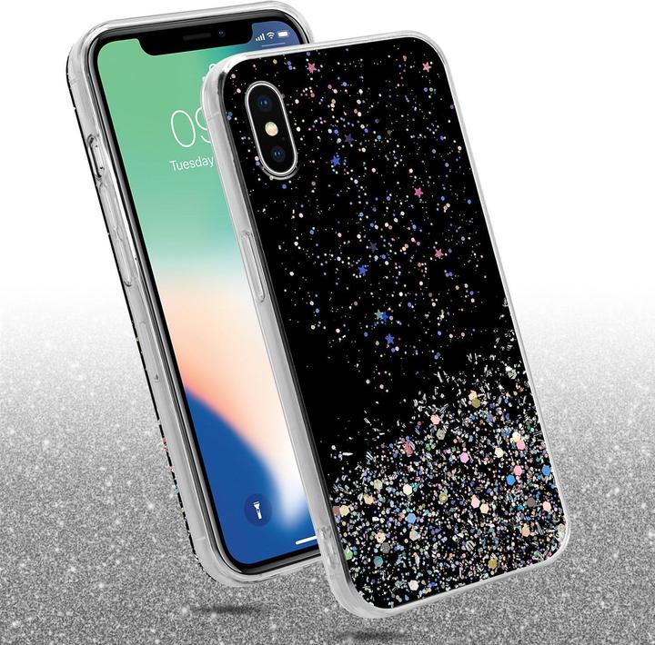Image du produit Cadorabo Couverture TPU paillettes scintillantes (Apple iPhone XS Max)