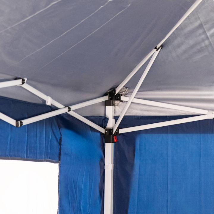 Produktbild Uniprodo Faltpavillon 2,95 x 5,9 m Oxford-Gewebe wasserfest Partyzelt Gartenpavillon (590 cm, 295 cm)