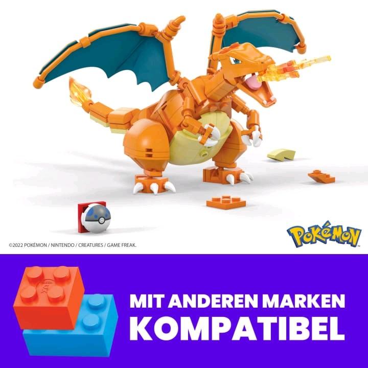 Produktbild Mega Construx Bauset Pokemon - Glurak